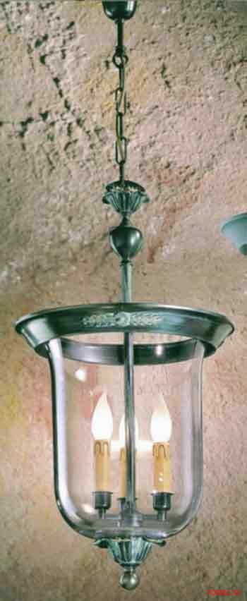 Светильник Possoni Illuminazione 1972/3 BR/NERO/VERDE